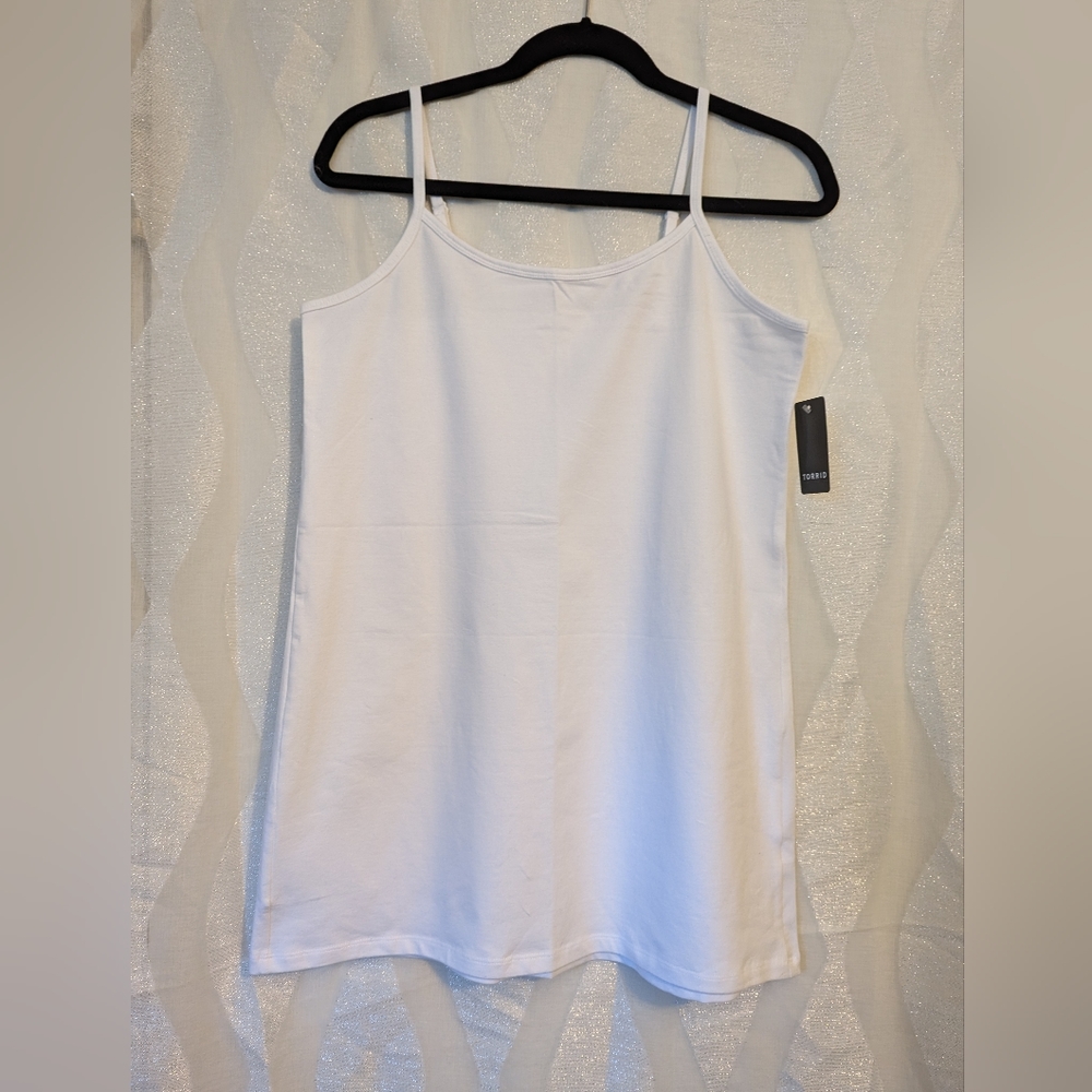 White Torrid Tank Top